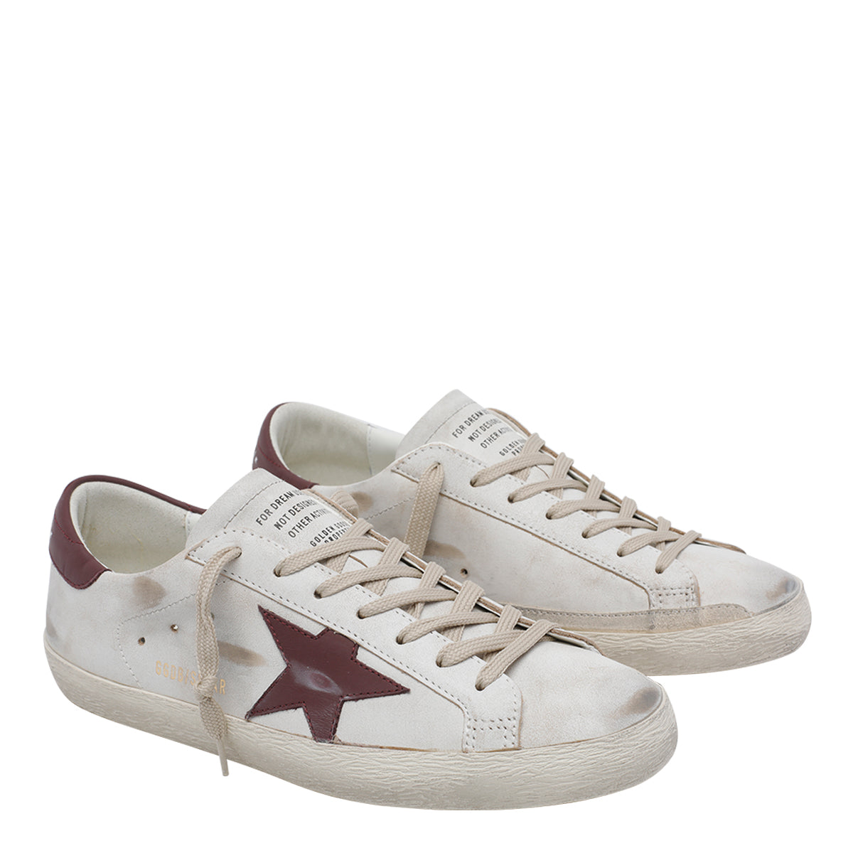 Golden Goose Sneakers White Calf Leather/rubber Sole