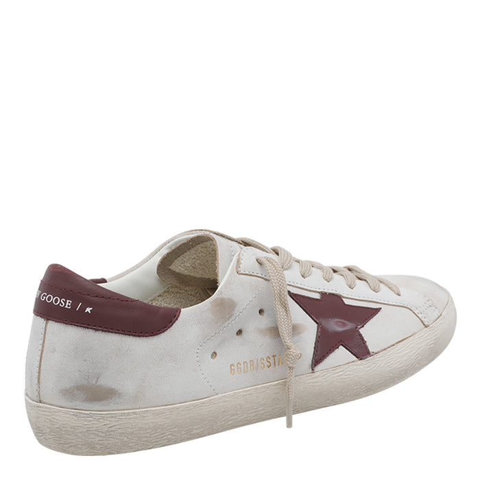 Golden Goose Sneakers White Calf Leather/rubber Sole