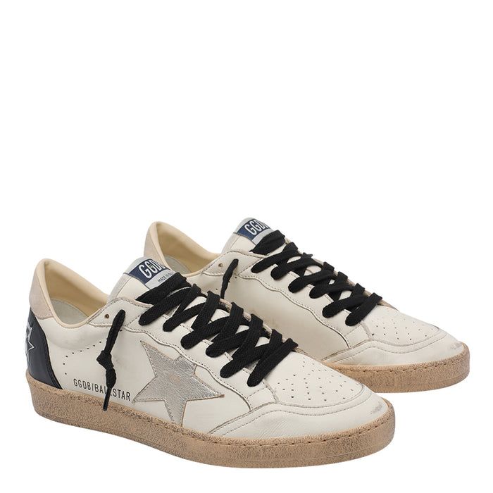 Golden Goose Sneakers White Calf Leather/rubber Sole