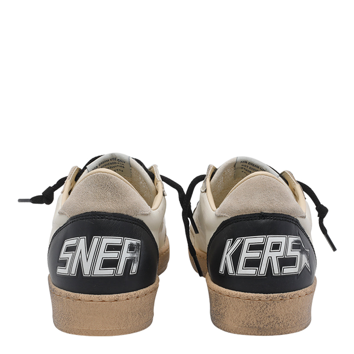 Golden Goose Sneakers White Calf Leather/rubber Sole