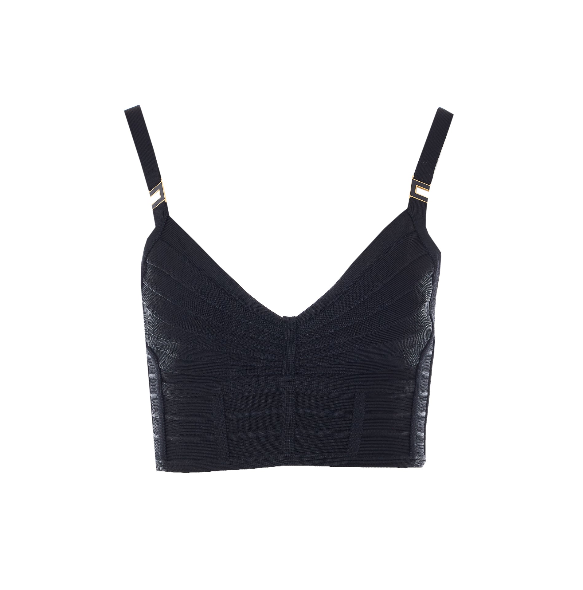 Elisabetta Franchi Top Black Viscose