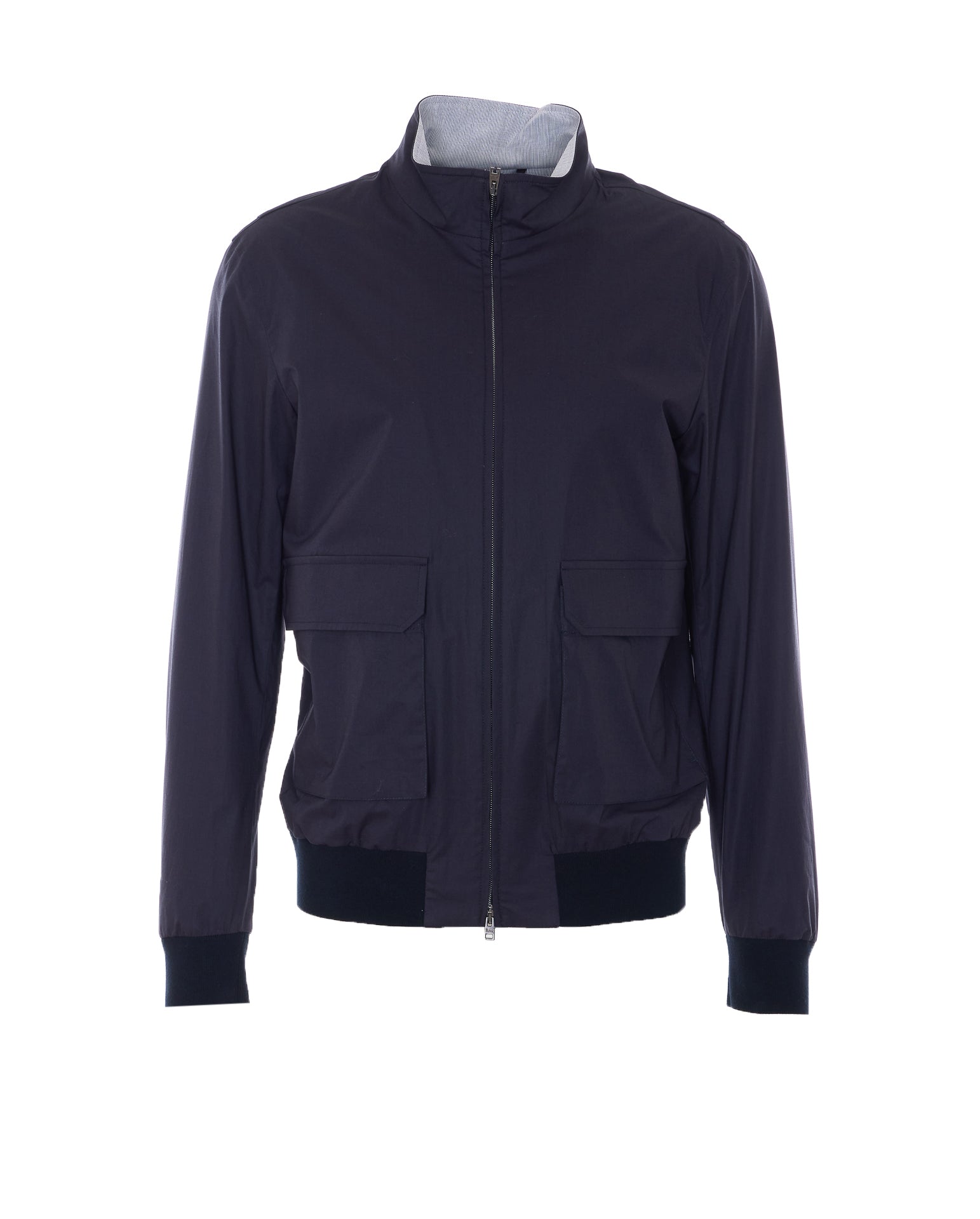 Herno Jackets Blue Cotton