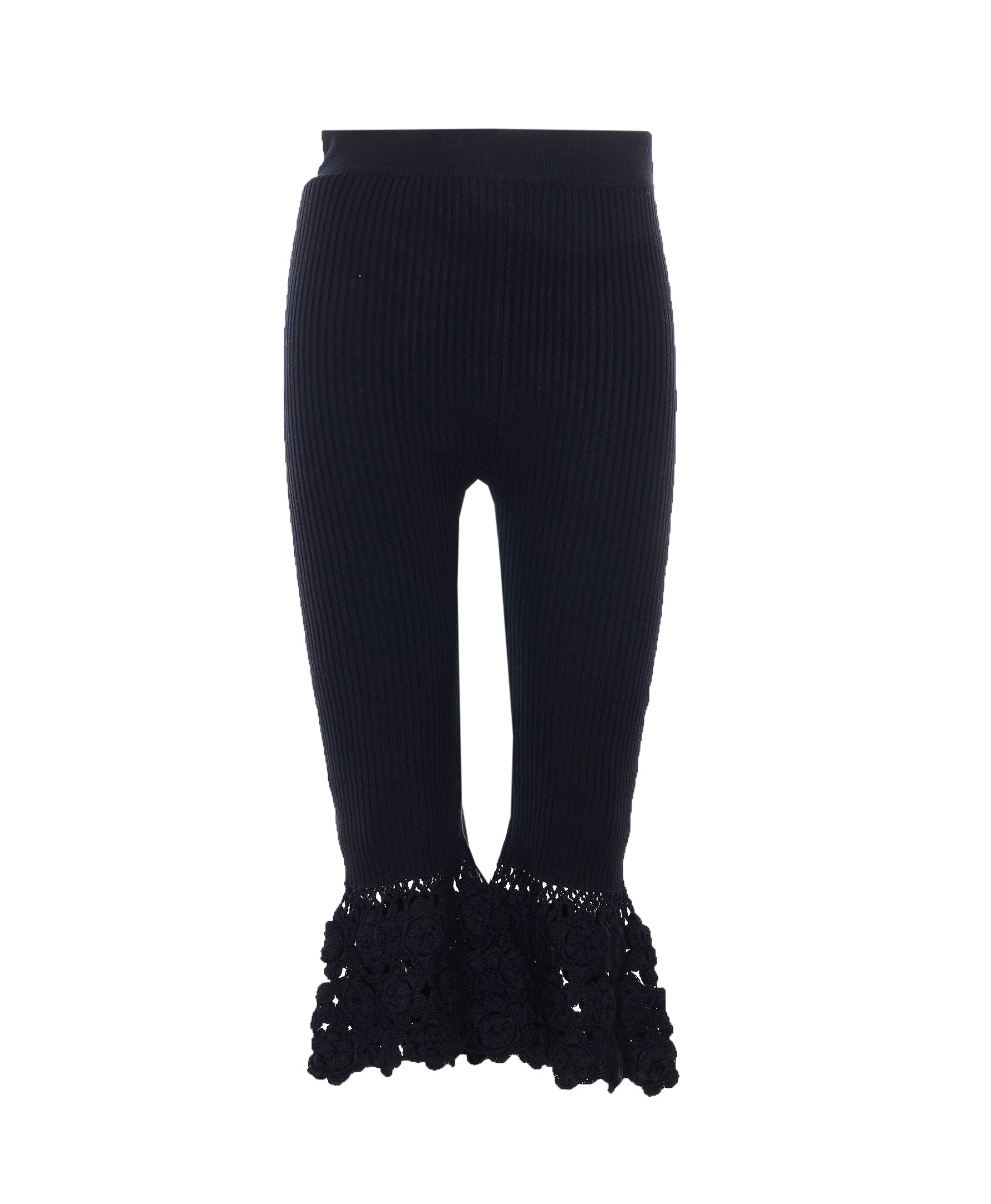 Ganni Trousers Black Cotton