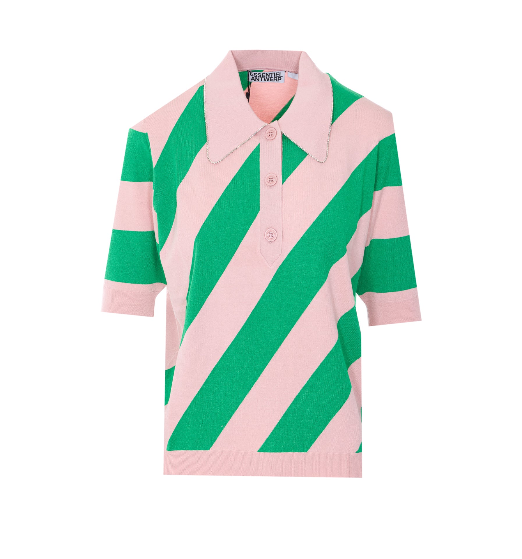Essentiel Antwerp T-Shirts And Polos Pink Viscose