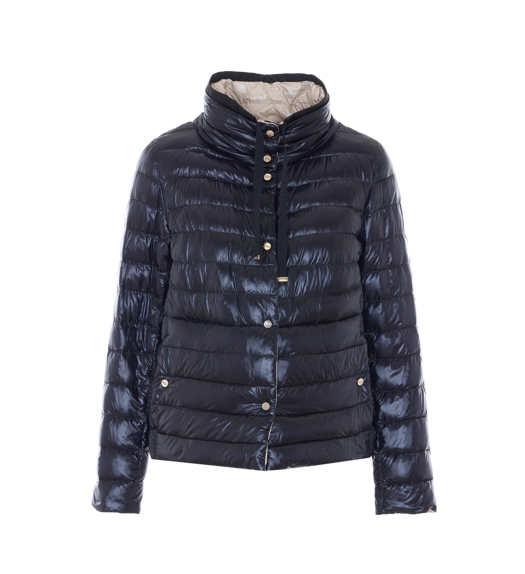 Herno Coats Black Polyamide