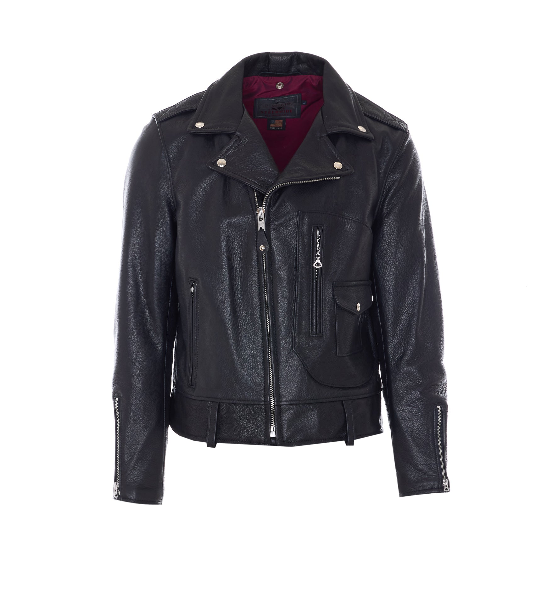 Schott Nyc Jackets Black Cow Leather