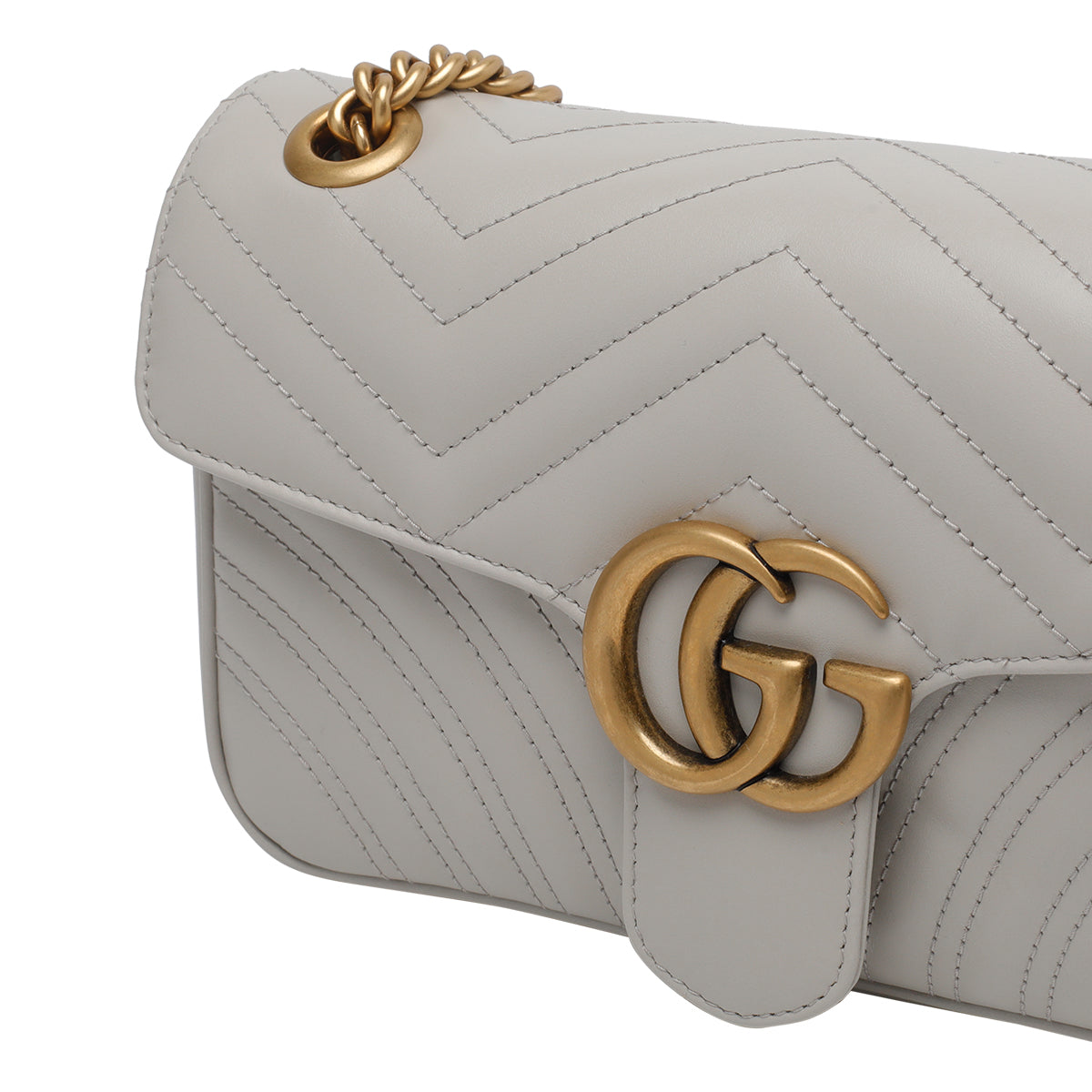 Gucci Bags Grey Calf Leather