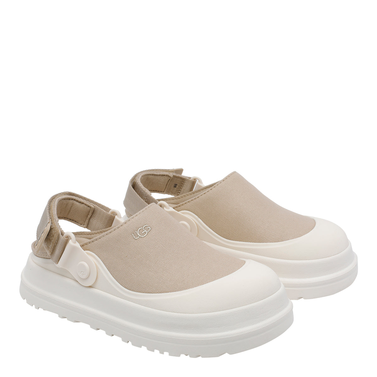 Ugg Sandals Beige Fabric/rubber Sole
