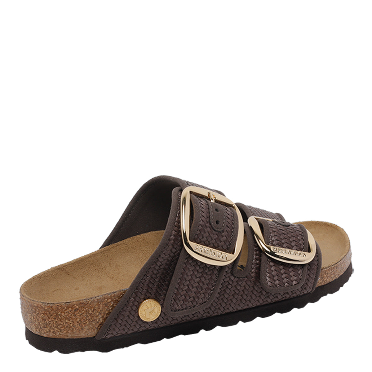 Birkenstock Sandals Brown Textile/rubber Sole
