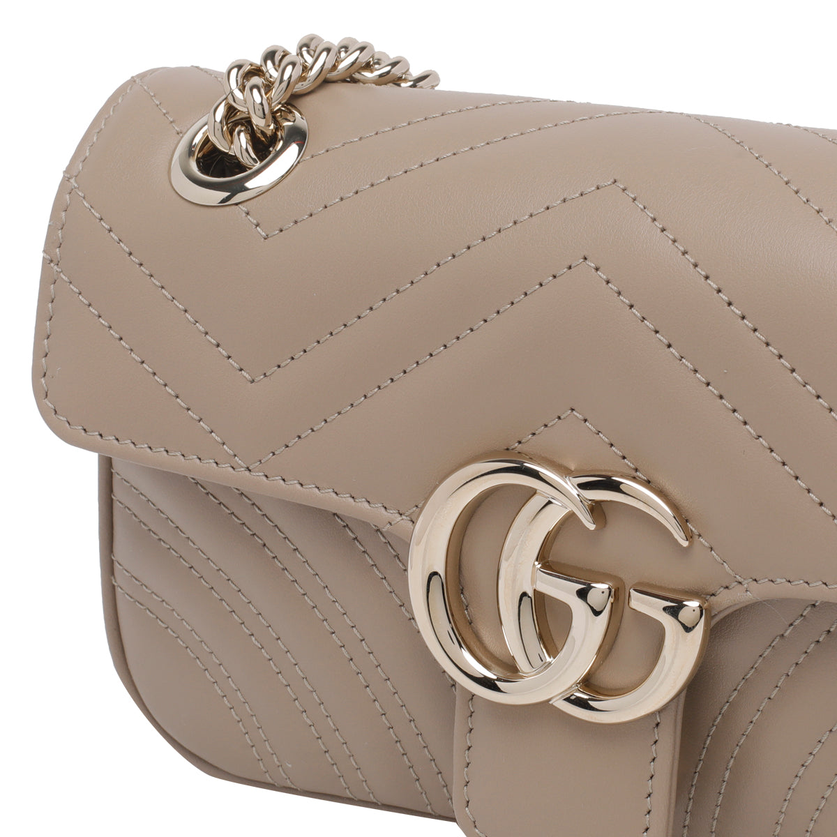 Gucci Bags Beige Calf Leather
