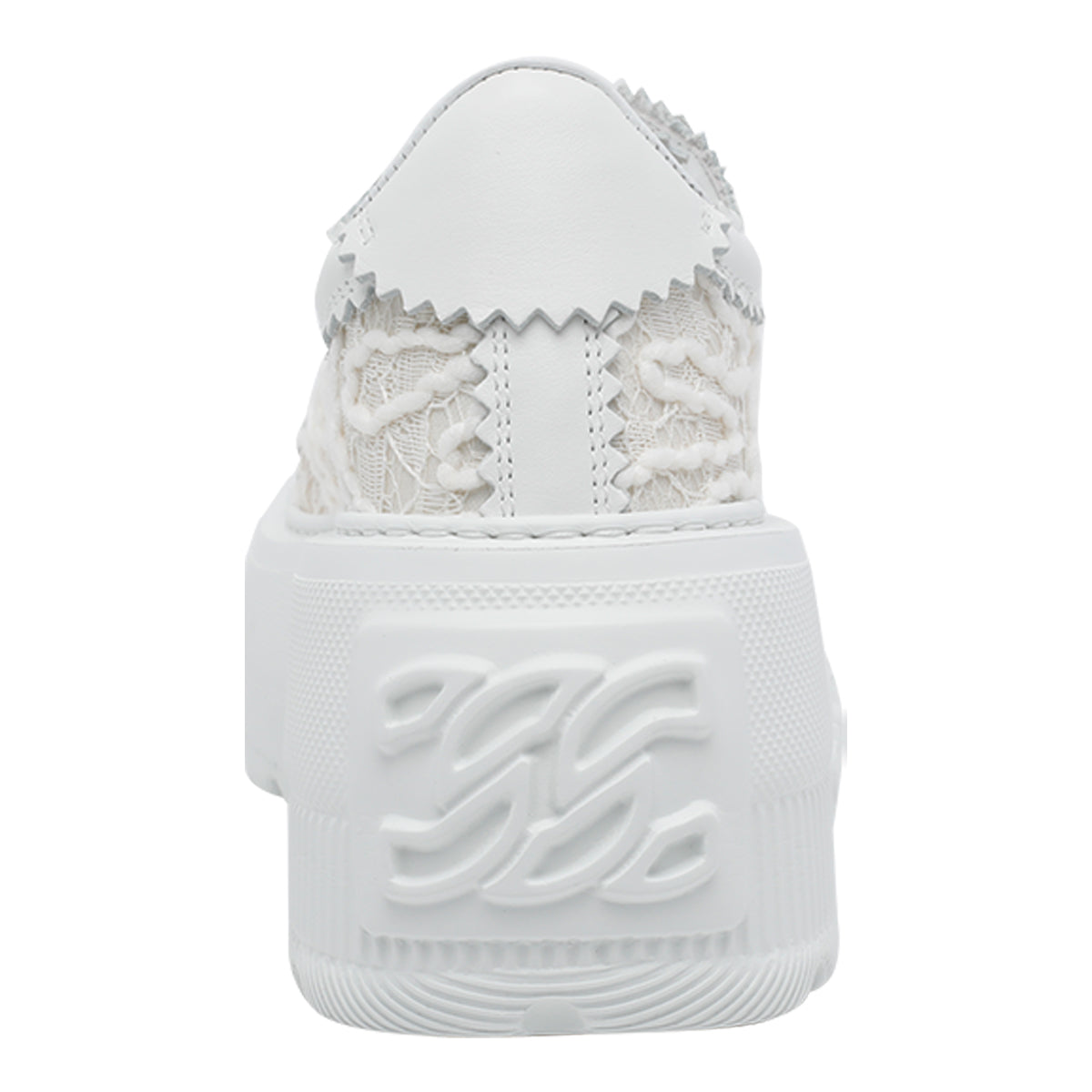 Casadei Sneakers White Fabric/rubber Sole