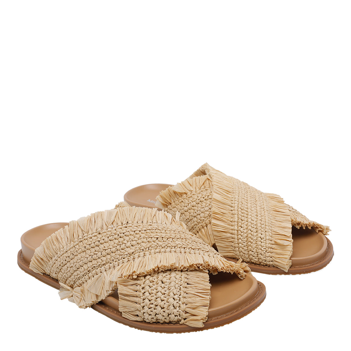 Michael Kors Sandals Beige Textile/rubber Sole