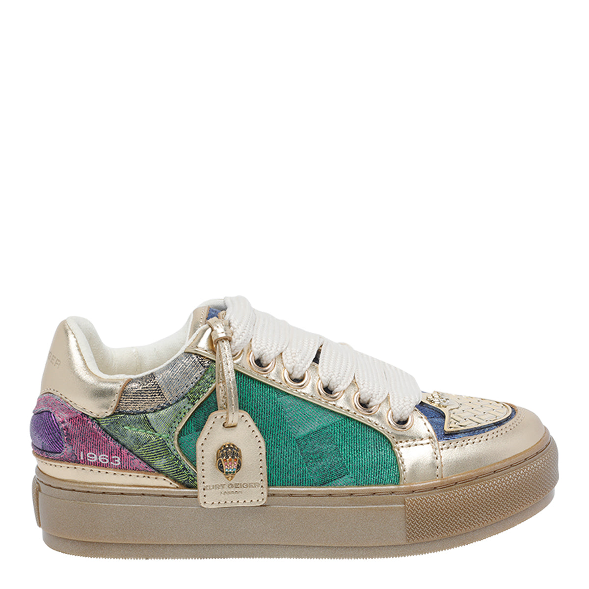Kurt Geiger Sneakers Multicolour Fabric/rubber Sole