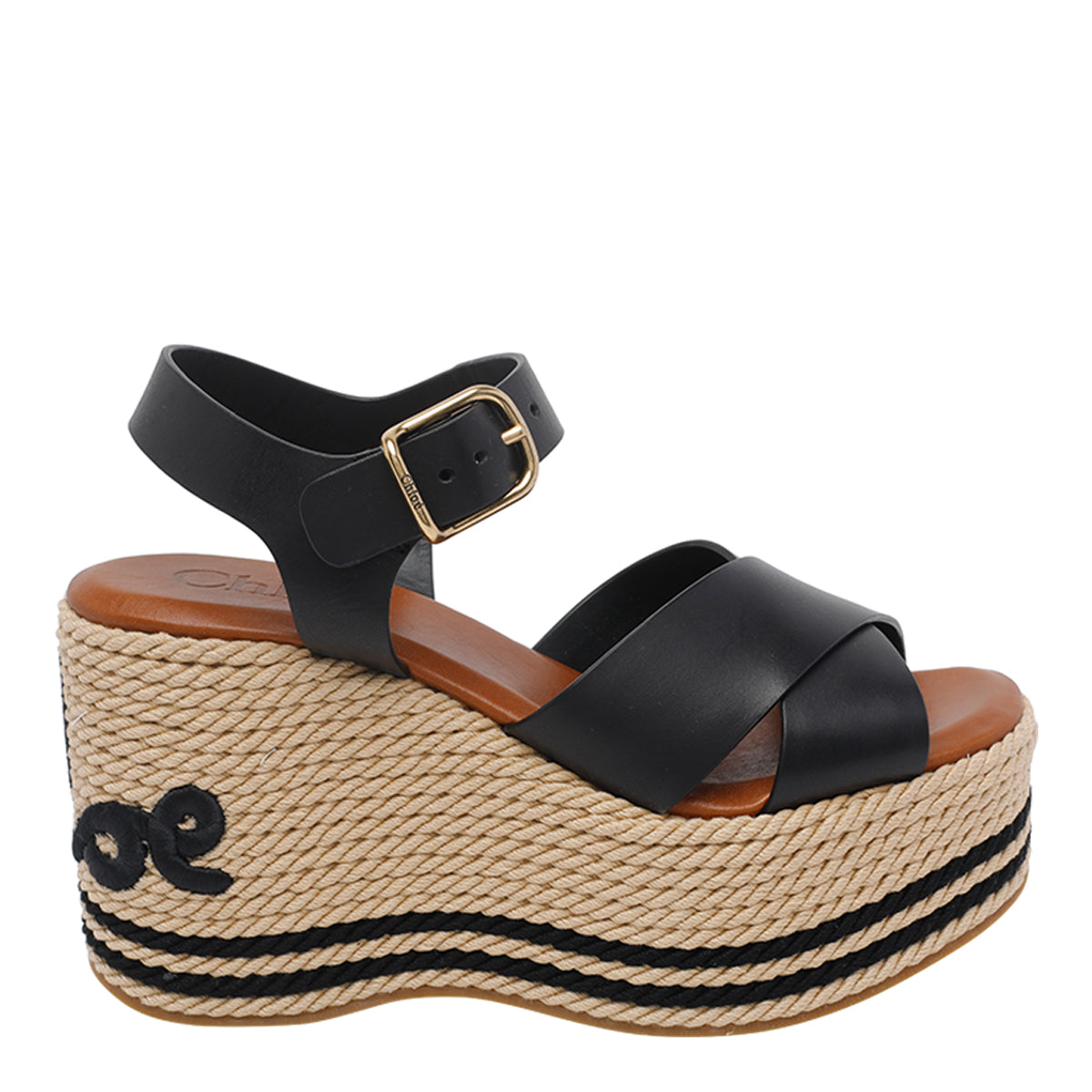 Chloè Sandals Beige Calf Leather/rubber Sole