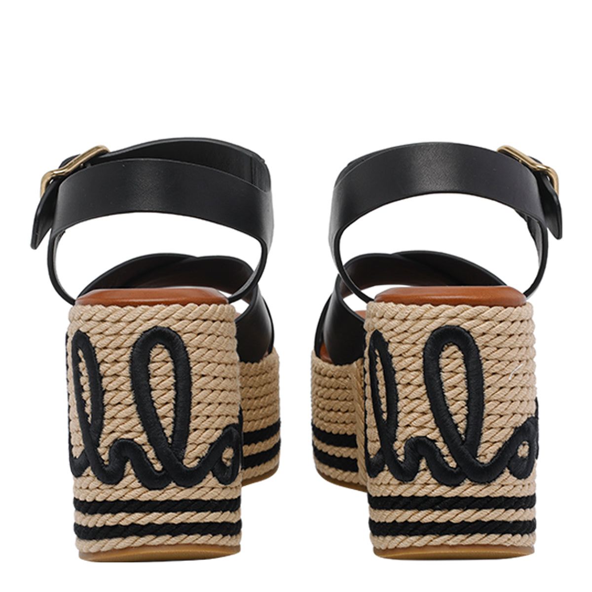 Chloè Sandals Beige Calf Leather/rubber Sole