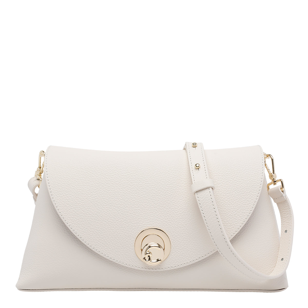 Coccinelle Bags White Calf Leather