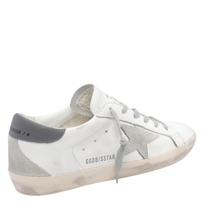 Golden Goose Sneakers White Calf Leather/rubber Sole
