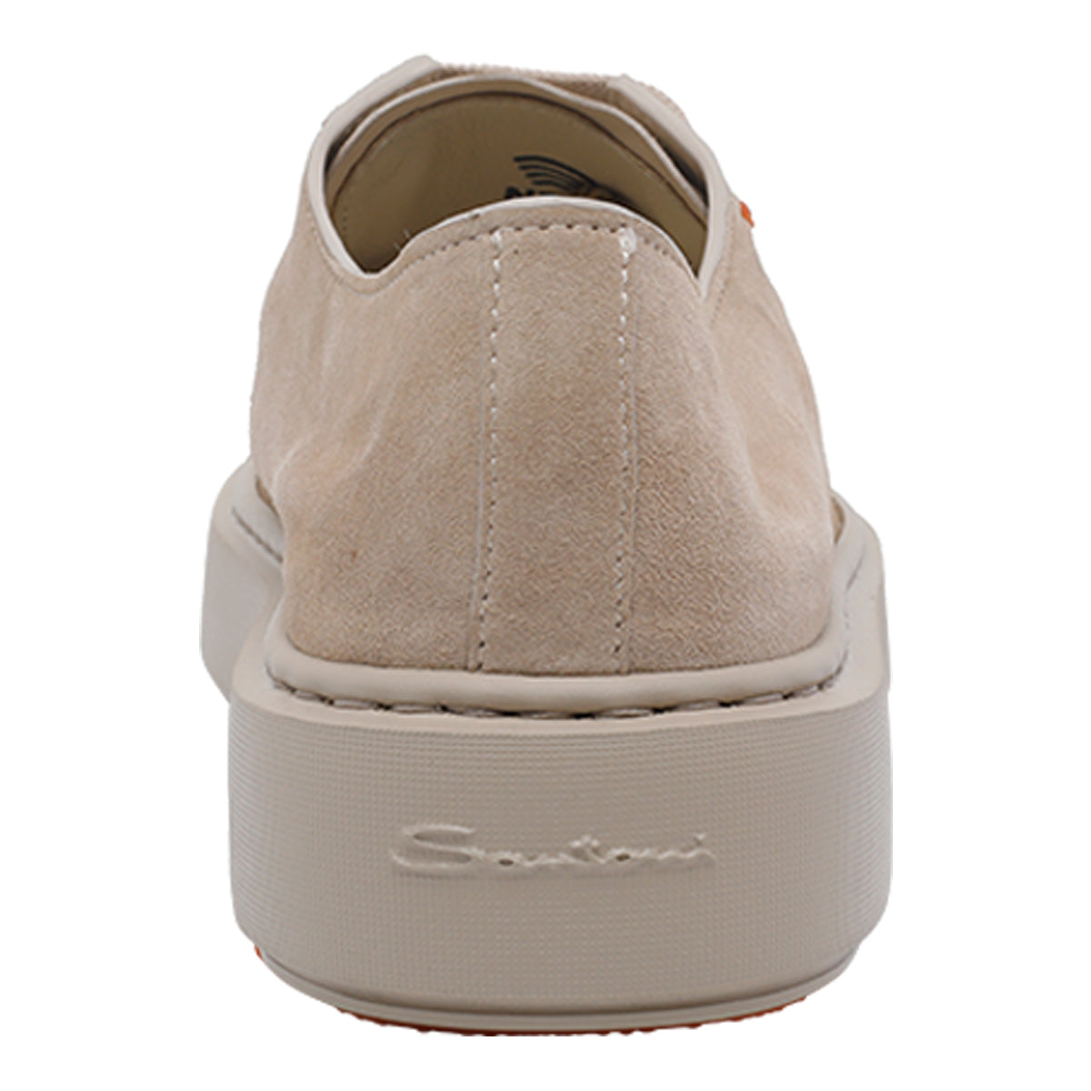 Santoni Sneakers Beige Suede Leather/rubber Sole