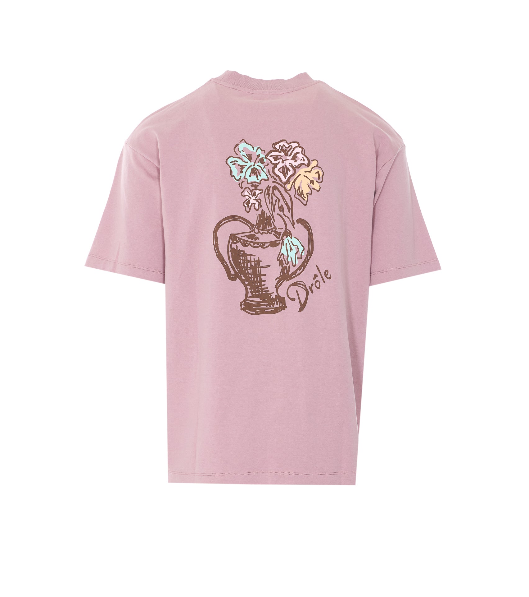 Drole De Monsieur T-Shirts And Polos Pink Cotton