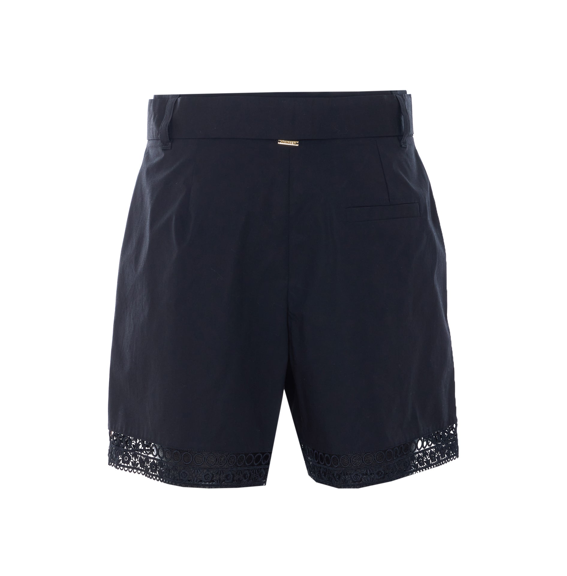 Twin-Set Shorts Black Cotton