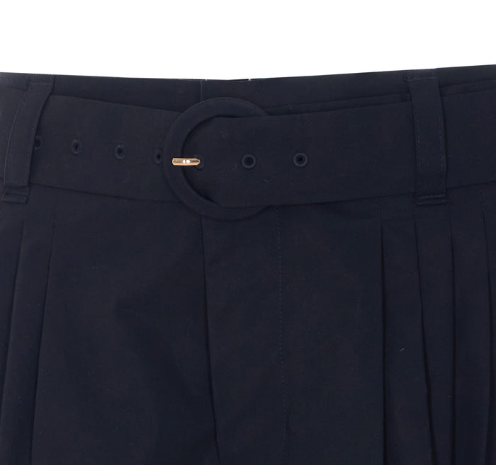 Twin-Set Shorts Black Cotton