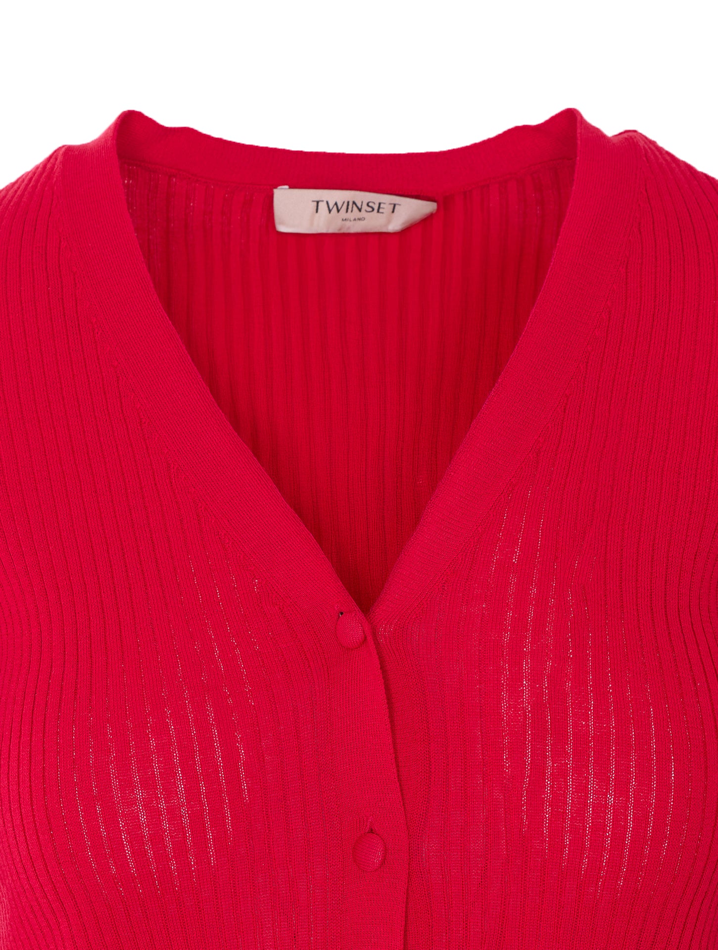 Twin-Set Sweaters Red Cotton