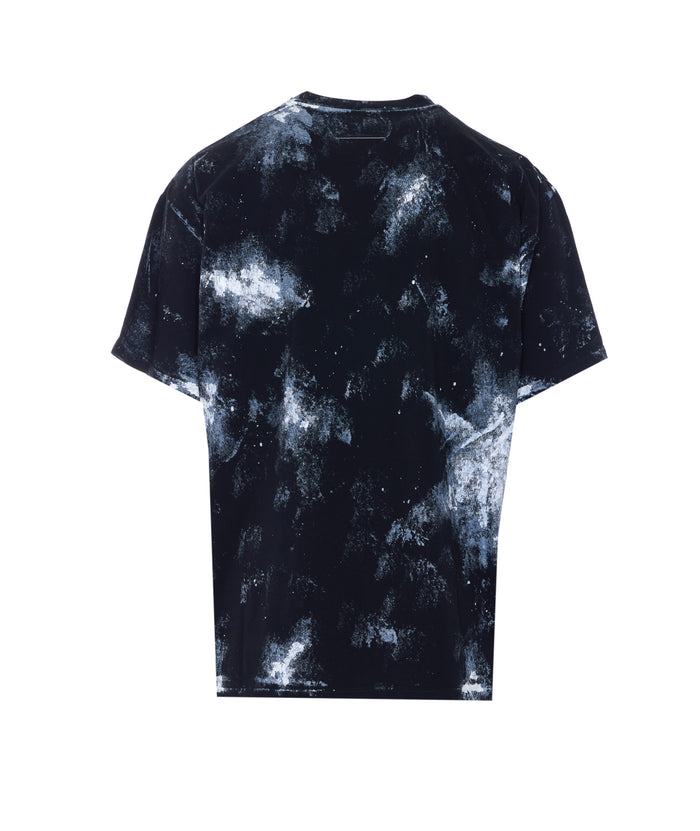 Mm6 Maison Margiela T-Shirts And Polos Black Cotton