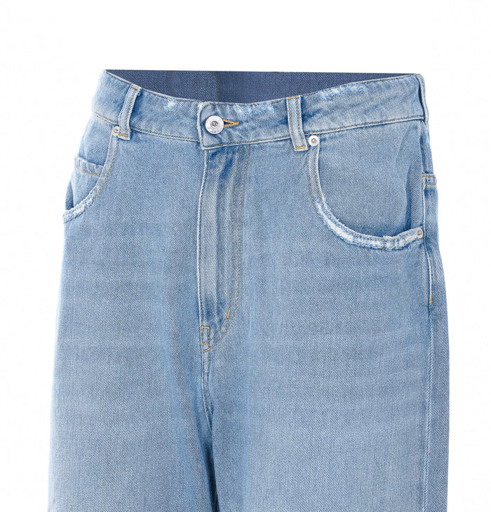 True Avenue Jeans Blue Cotton