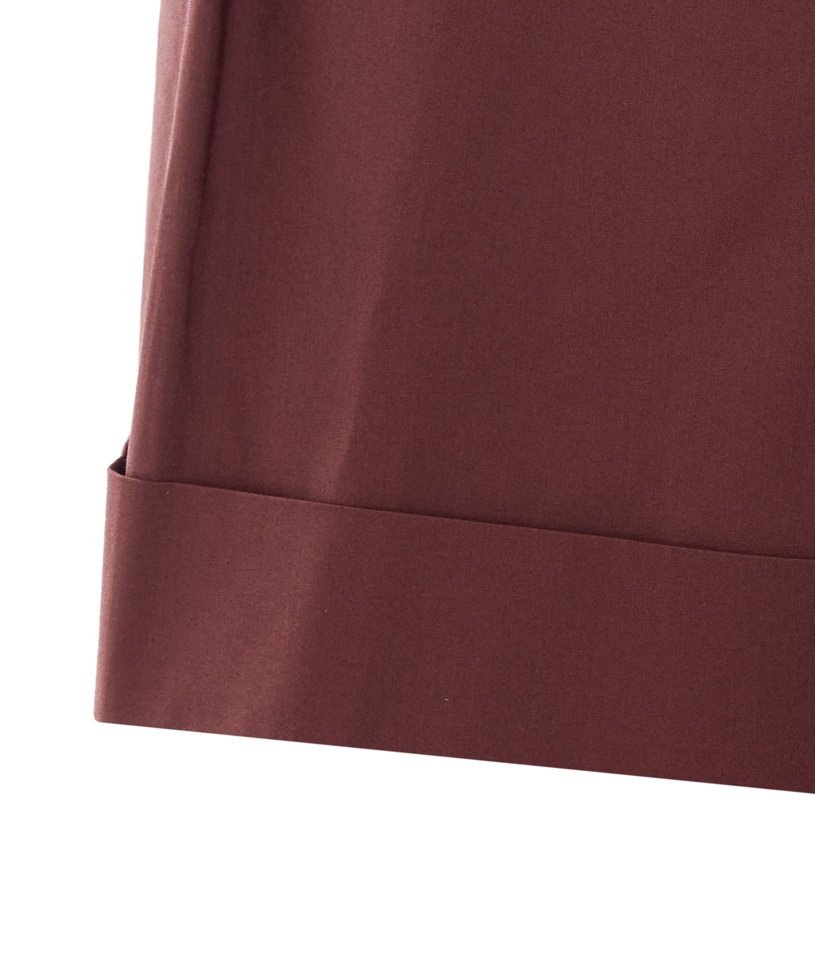 Patrizia Pepe Trousers Red Cotton