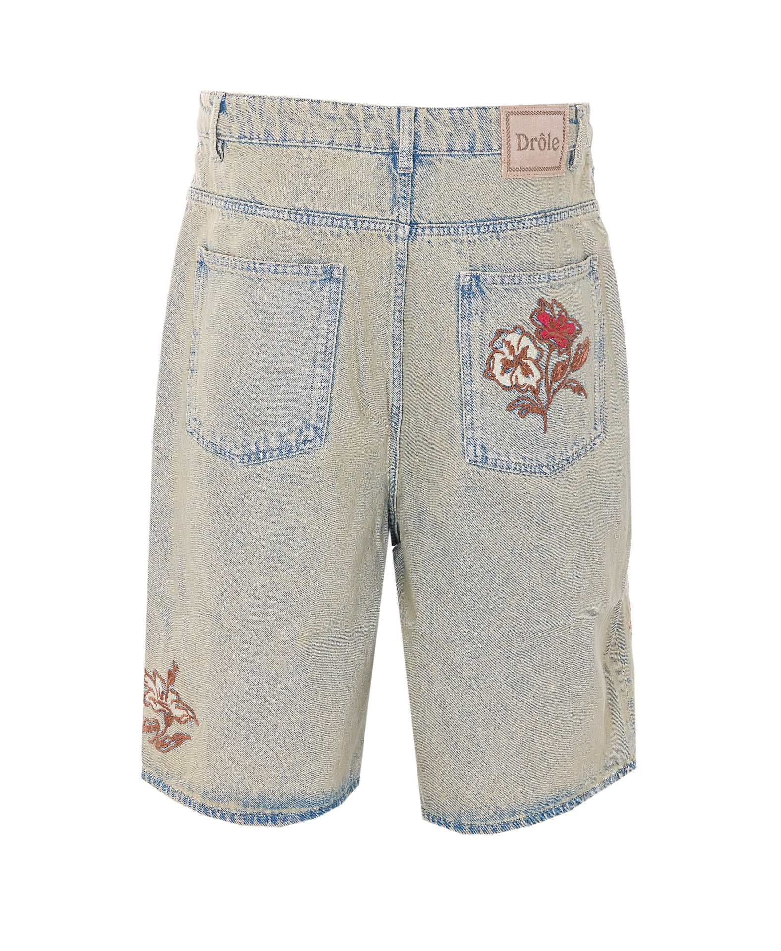 Drole De Monsieur Shorts Blue Cotton