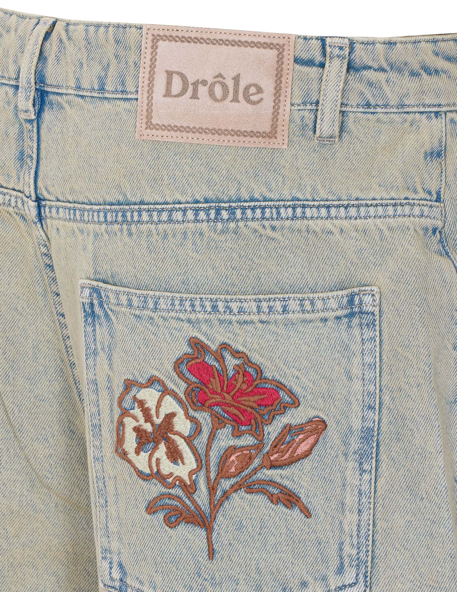Drole De Monsieur Shorts Blue Cotton