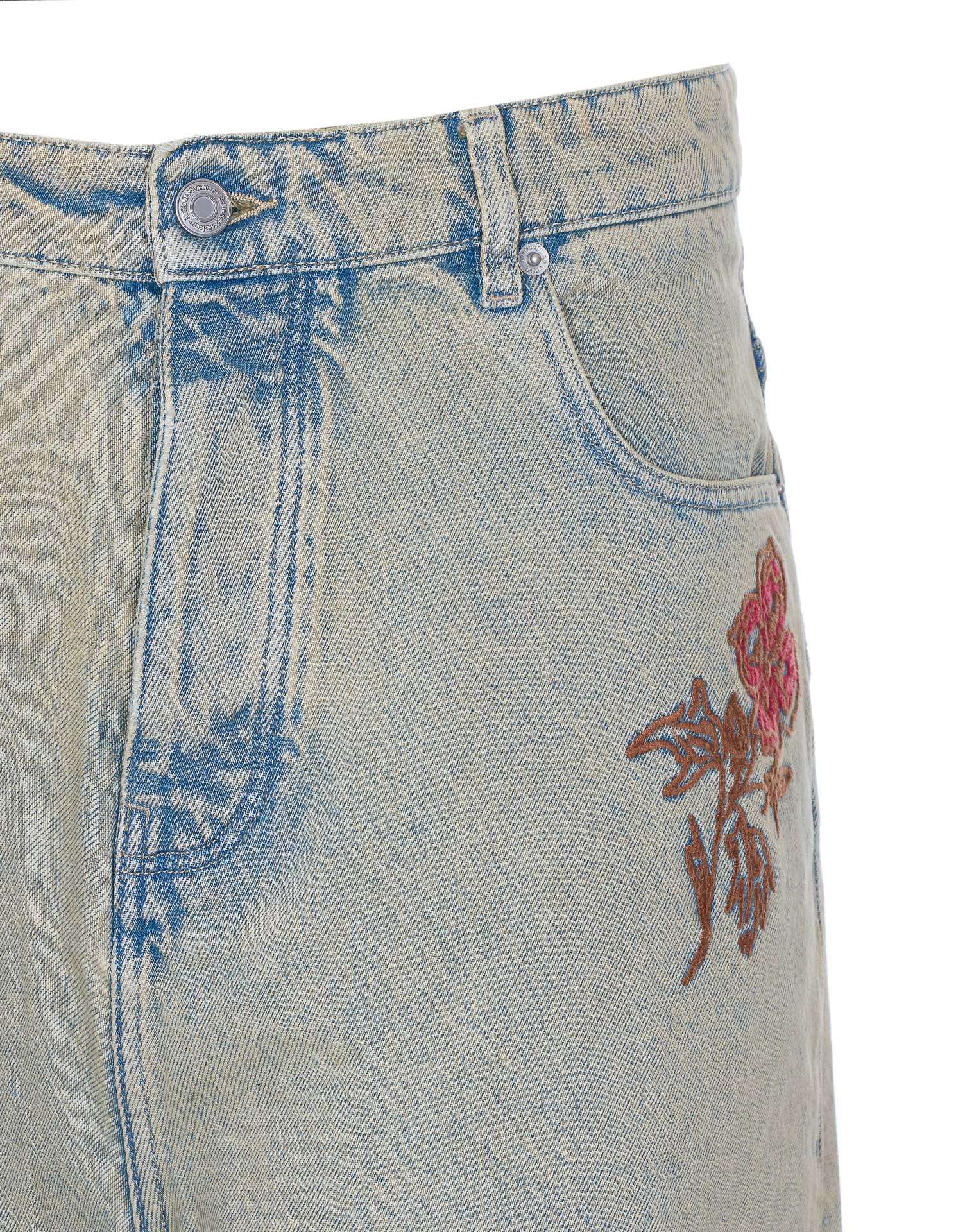 Drole De Monsieur Shorts Blue Cotton