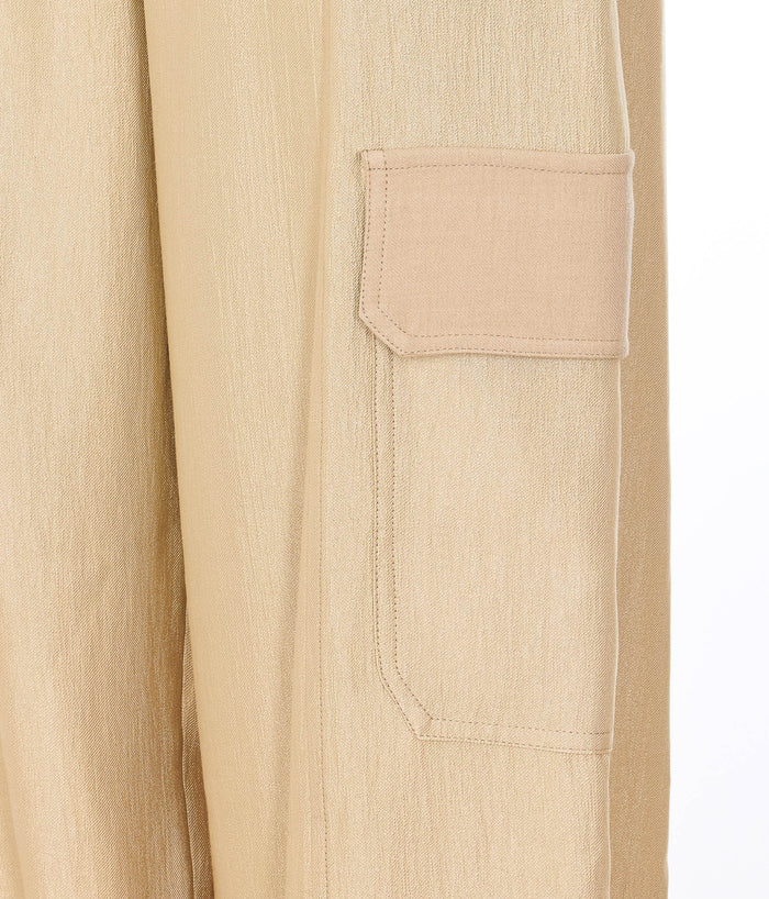 Twin-Set Trousers Beige Cotton