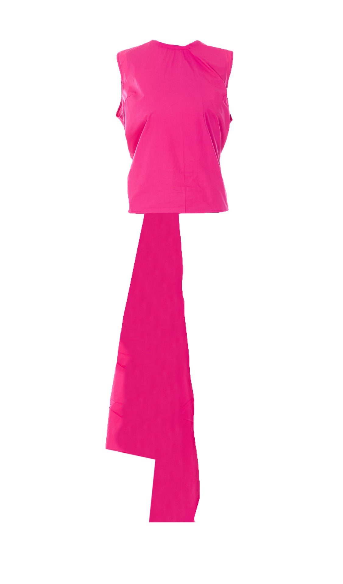 Essentiel Antwerp Top Fuchsia Cotton