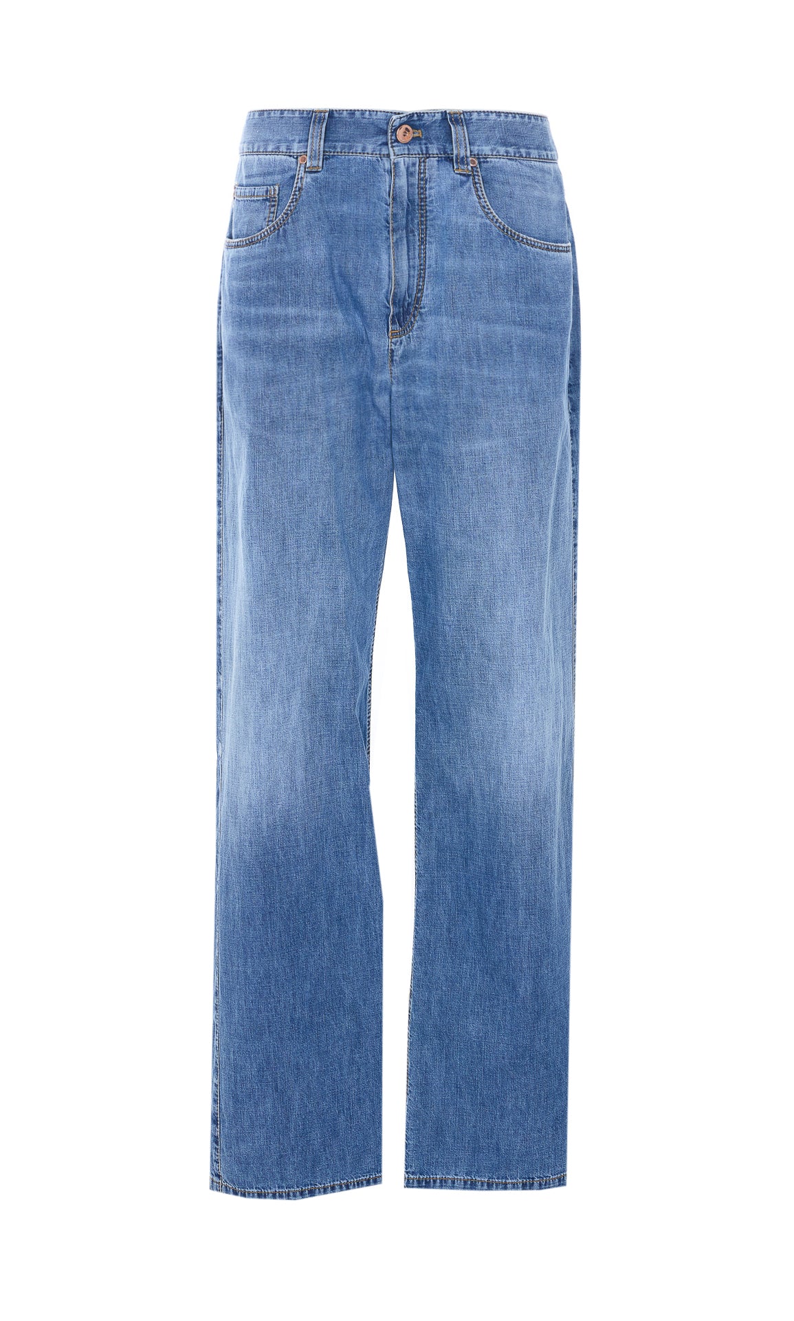 Brunello Cucinelli Jeans Blue Cotton