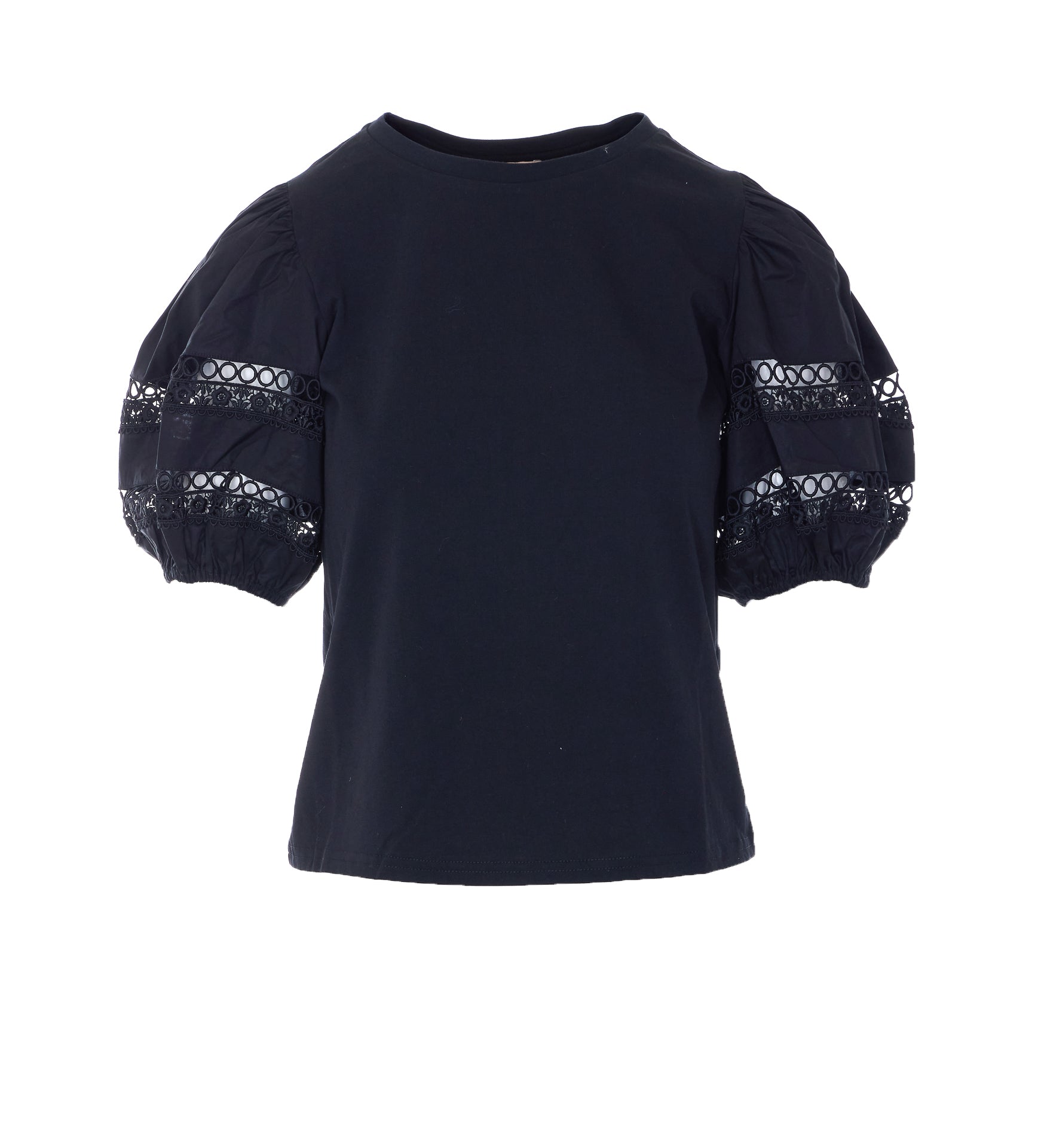 Twin-Set T-Shirts And Polos Black Cotton