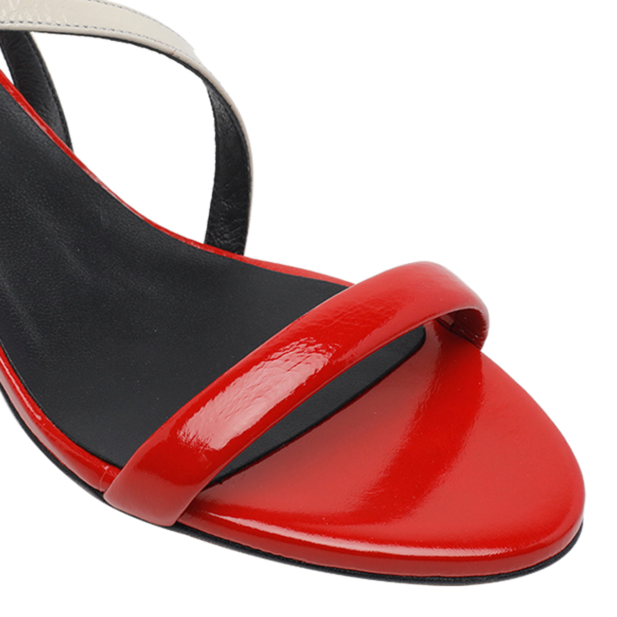 Angel Alarcon With Heel Red Calf Leather/rubber Sole