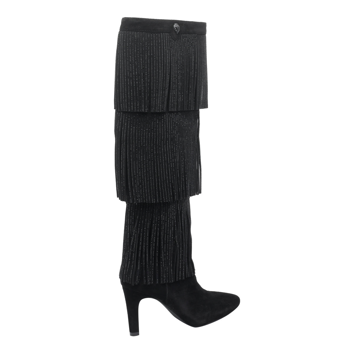 Kurt Geiger Boots Black Calf Leather/rubber Sole