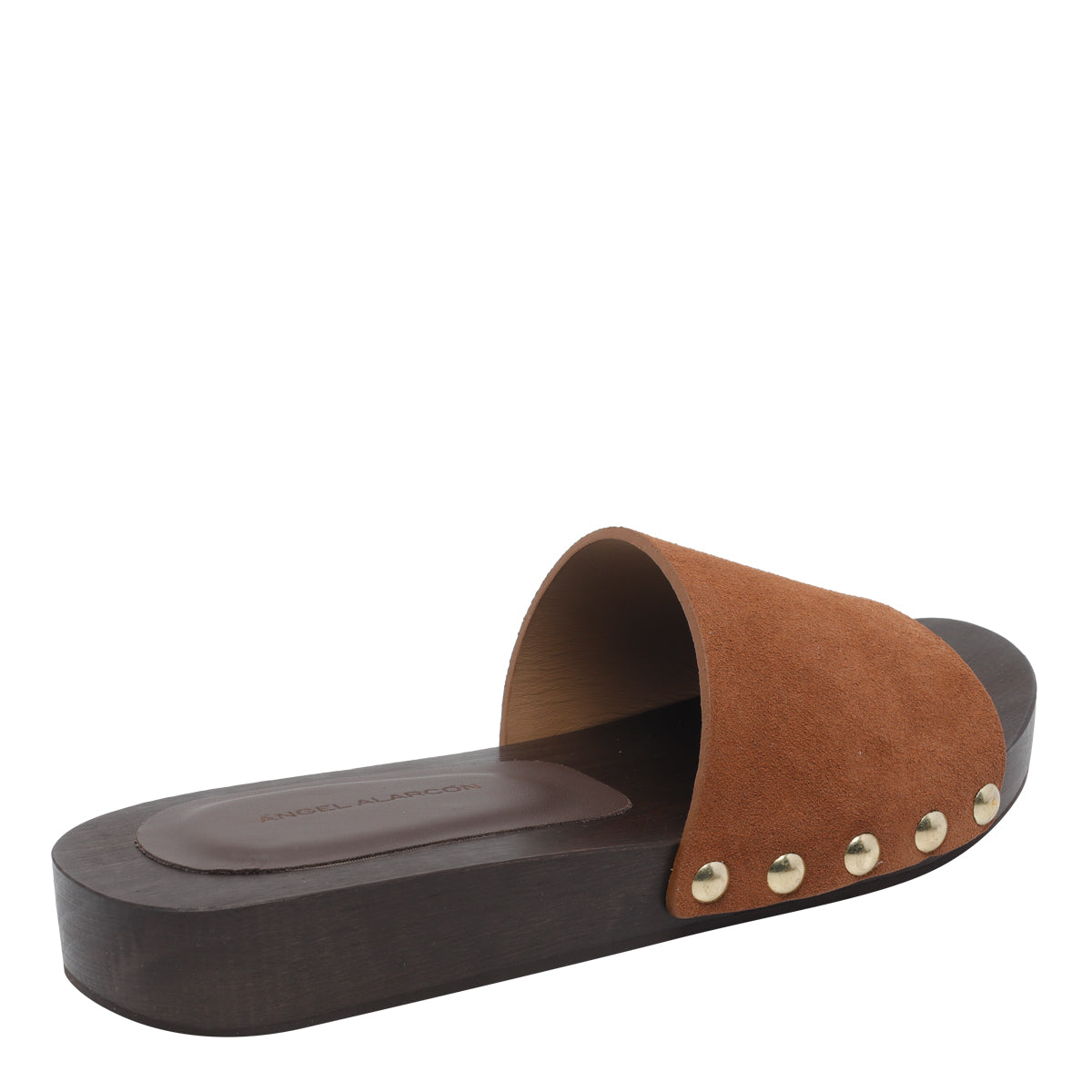 Angel Alarcon Sandals Brown Calf Leather/rubber Sole