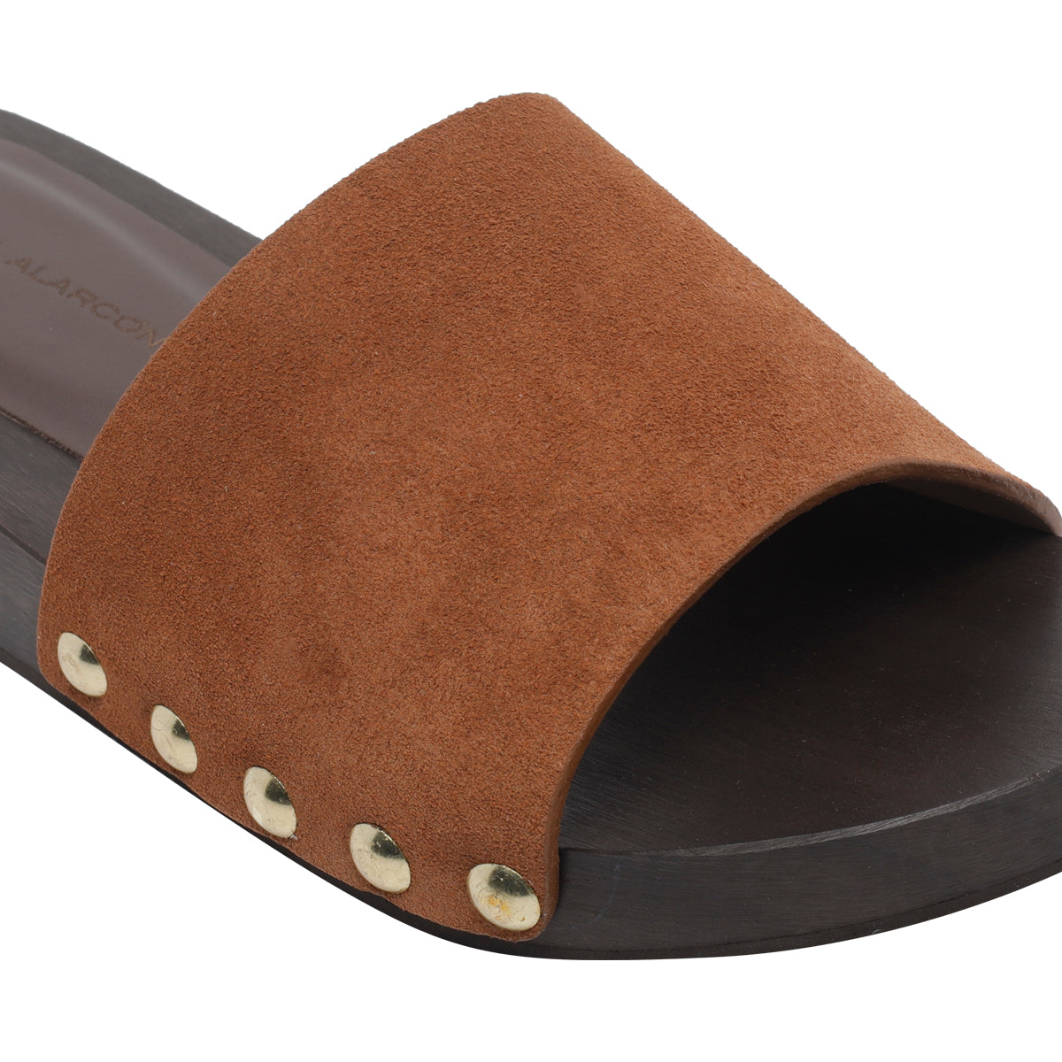 Angel Alarcon Sandals Brown Calf Leather/rubber Sole