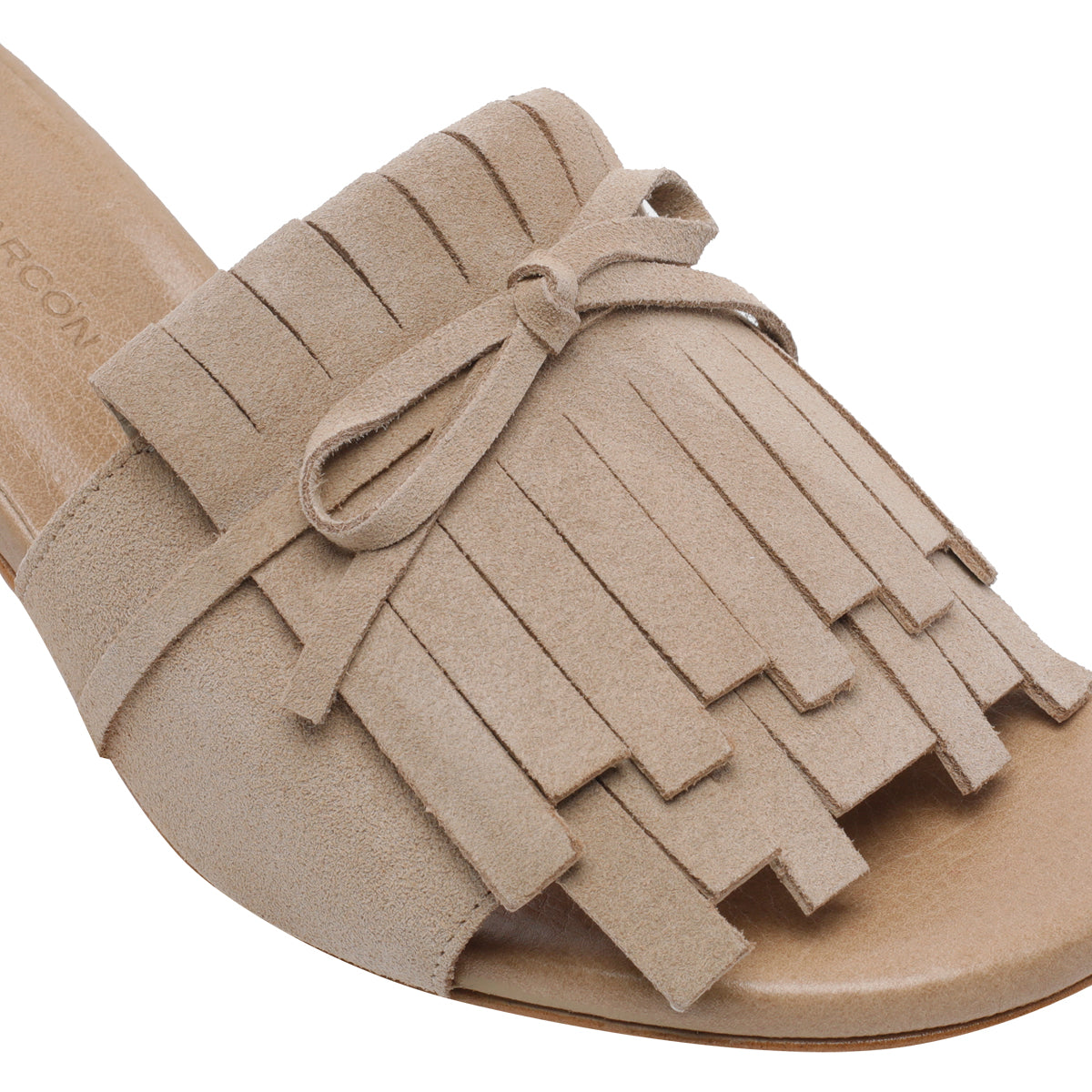 Angel Alarcon Sandals Beige Calf Leather/rubber Sole