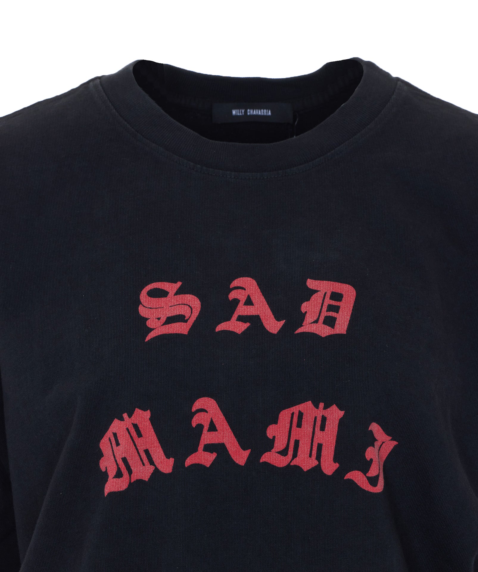 Willy Chavarria Top Black Cotton