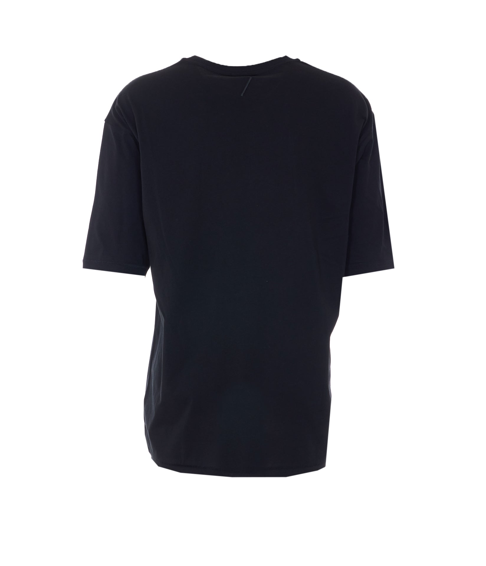 Thom Krom T-Shirts And Polos Black Cotton