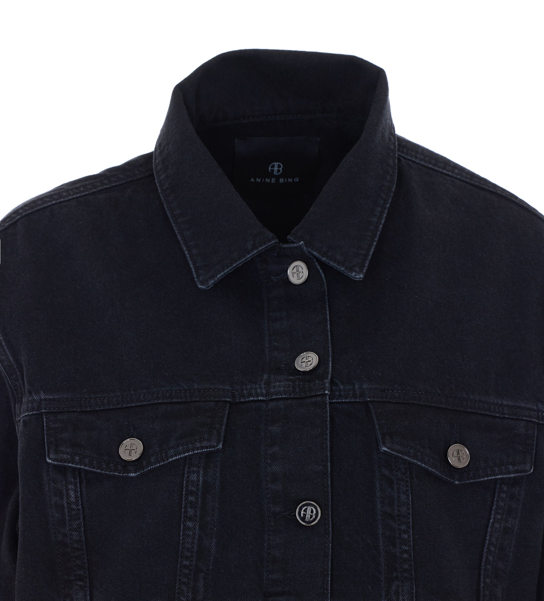Anine Bing Jackets Black Cotton