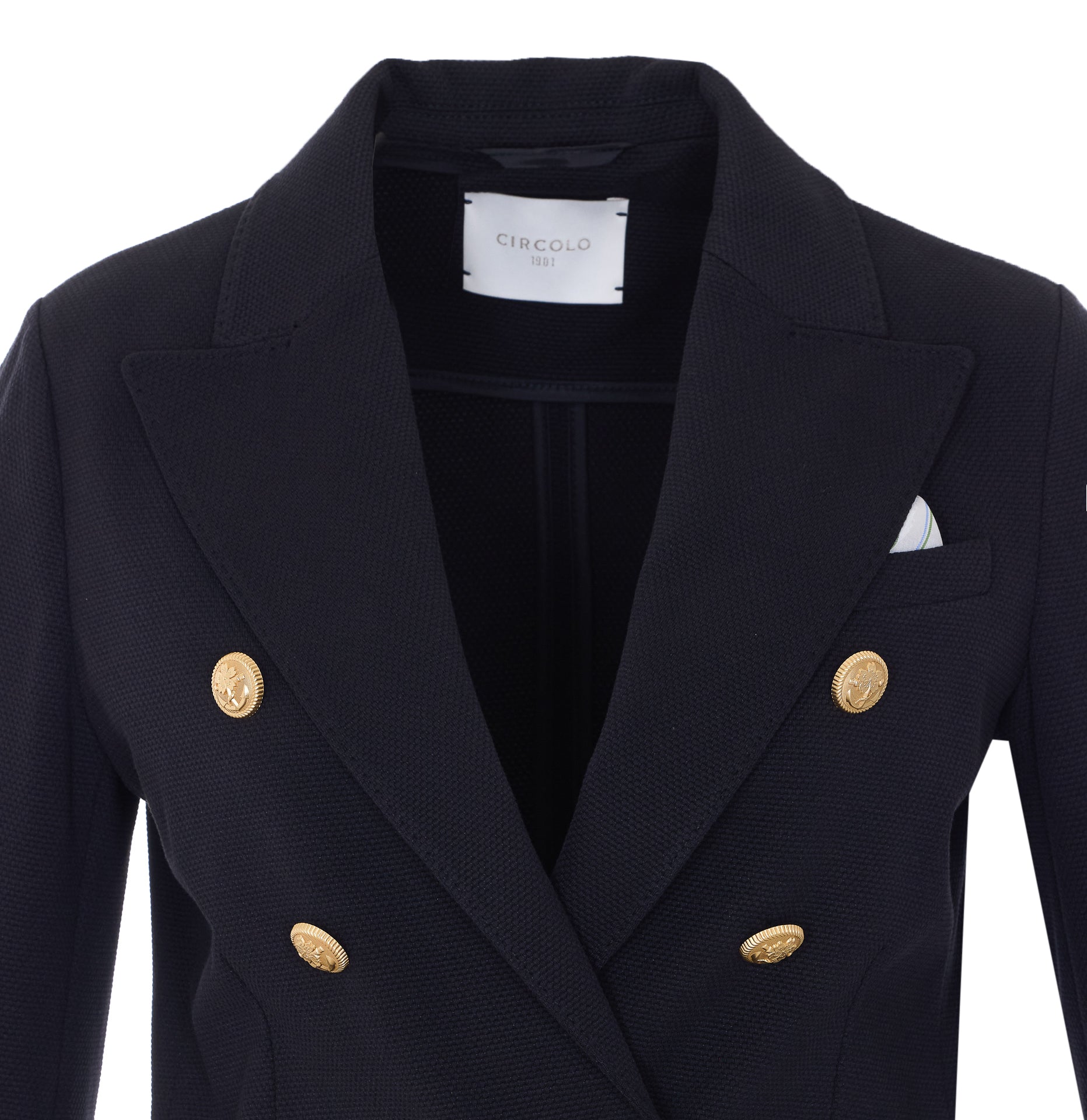 Circolo 1901 Jackets Black Cotton