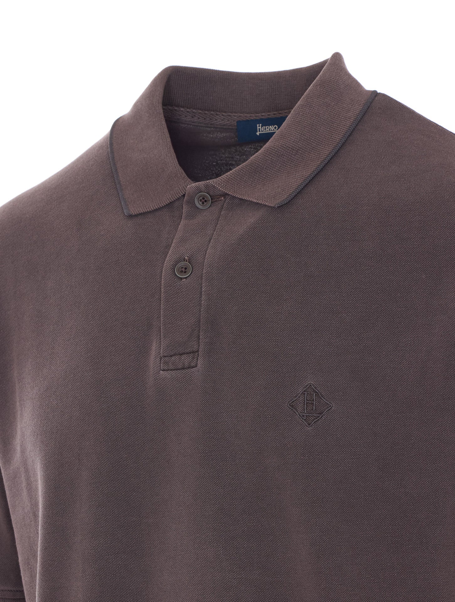 Herno T-Shirts And Polos Brown Cotton