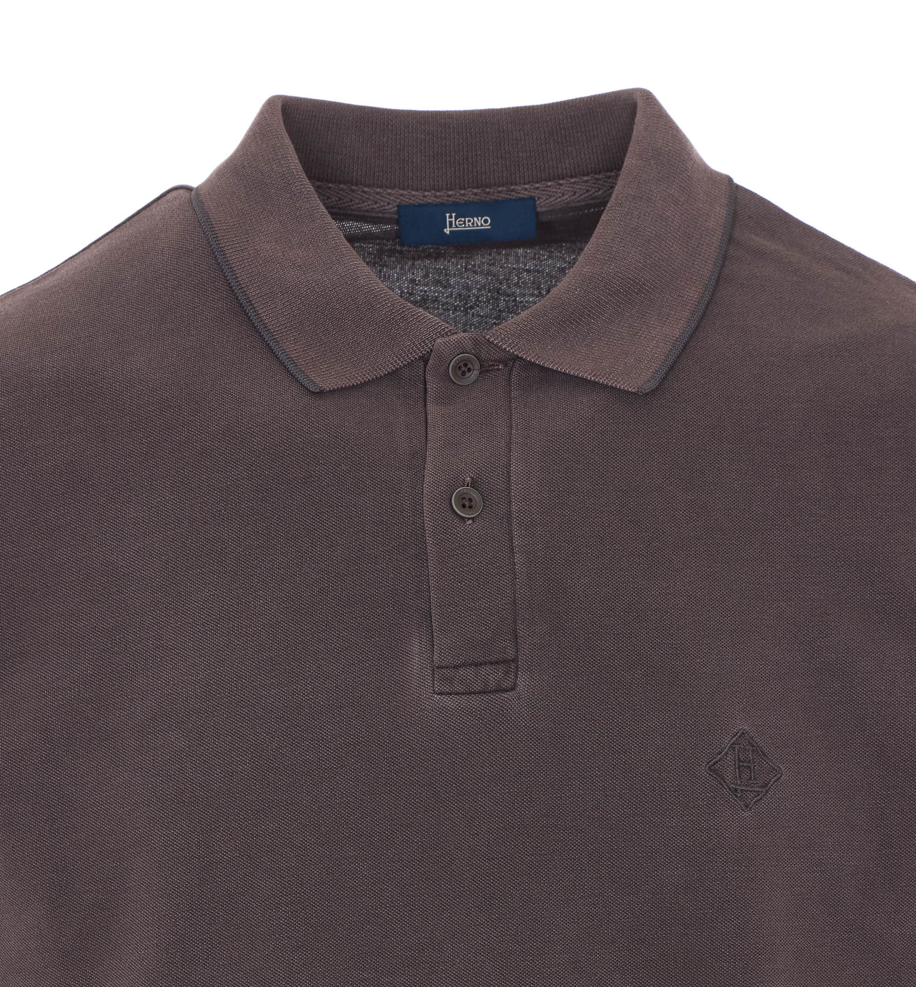 Herno T-Shirts And Polos Brown Cotton