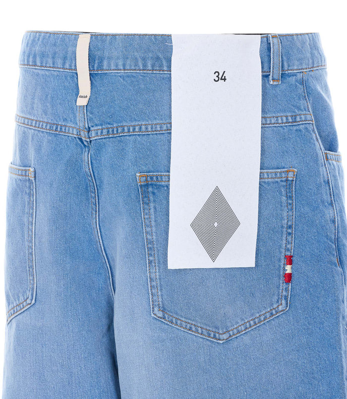 Amish Jeans Blue Cotton