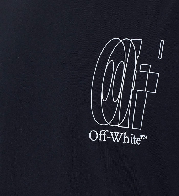 Off White T-Shirts And Polos Black Cotton
