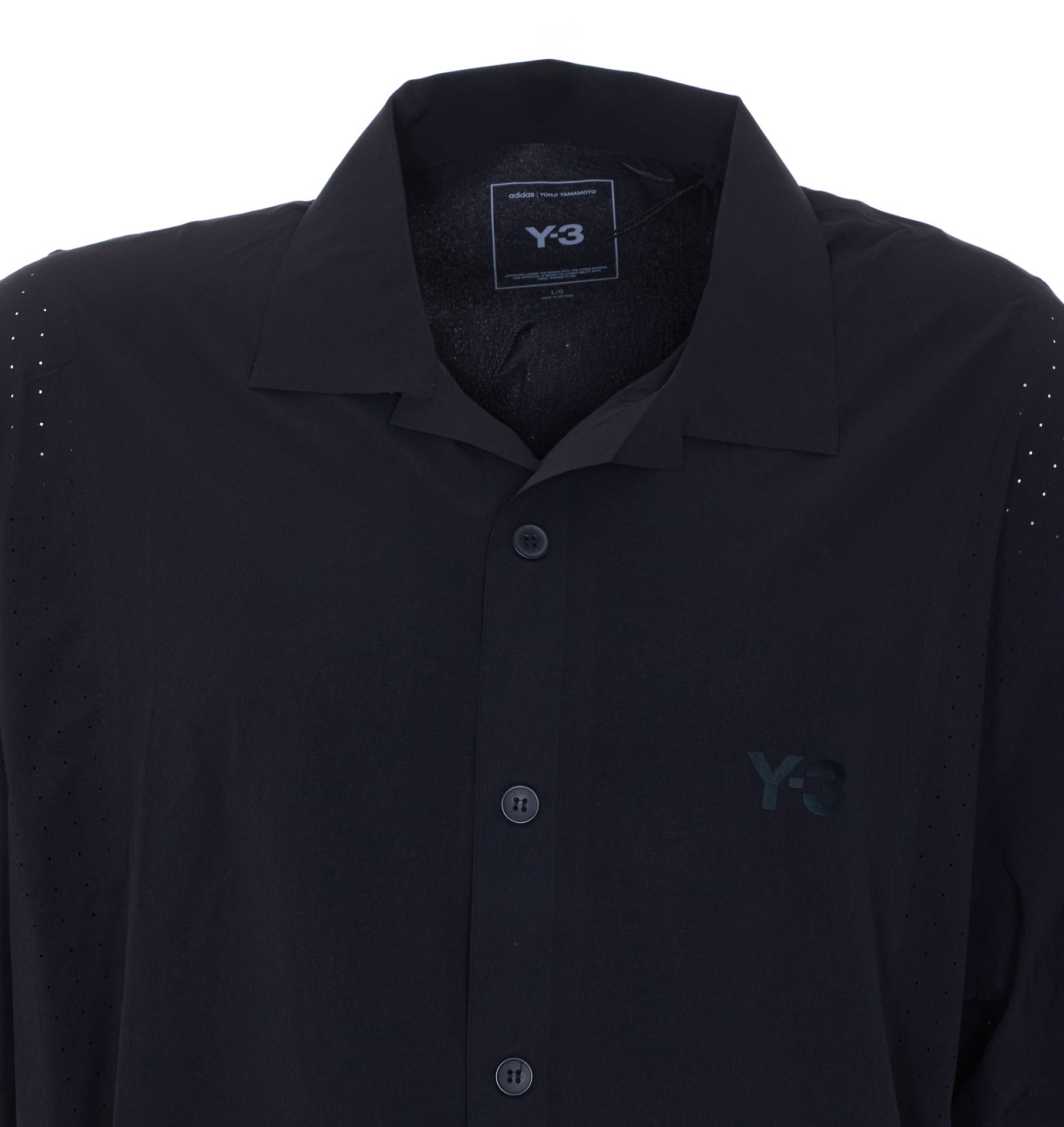 Y-3 Shirts Black Polyester